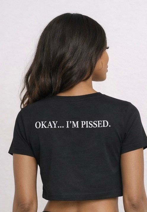 The Warning Cropped Tee