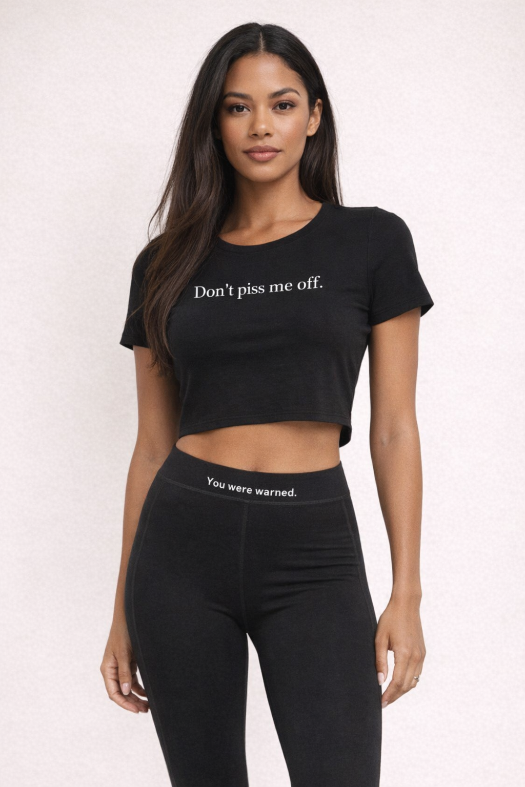 The Warning Cropped Tee