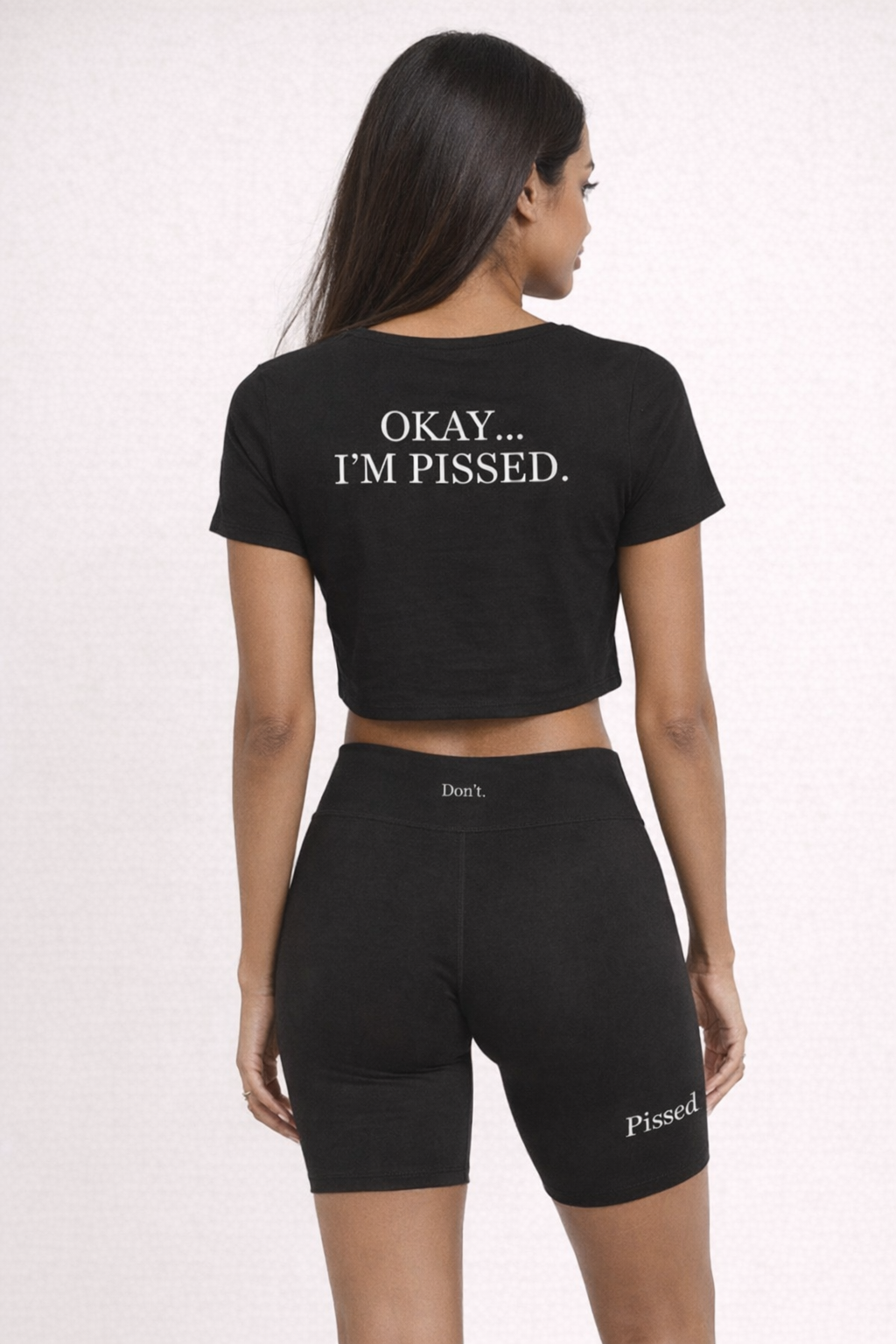 The Warning Biker Shorts