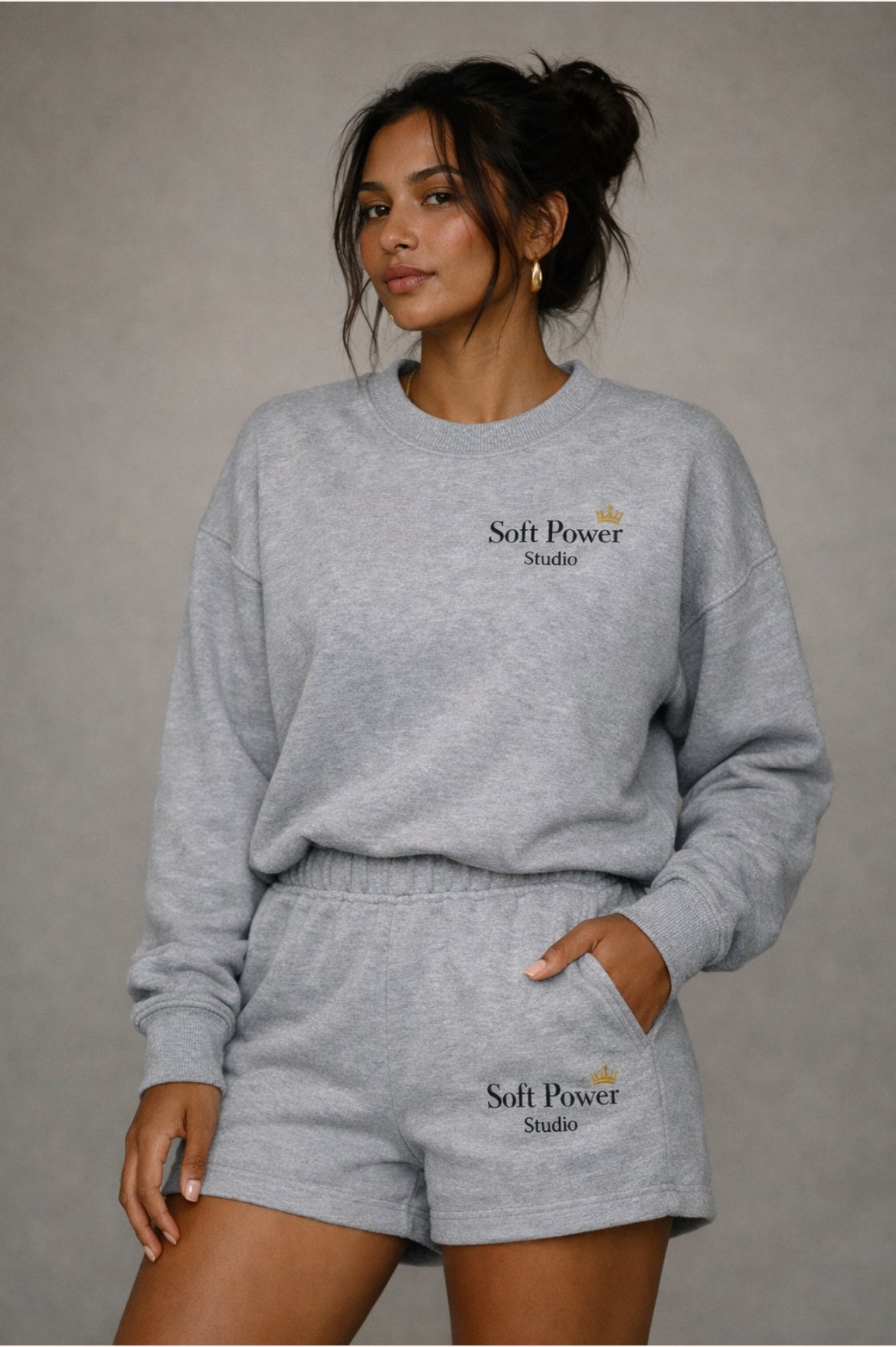 The Power Down set Heather Set