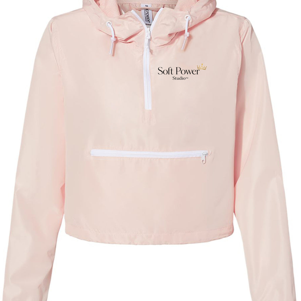 Blush/ White Zipper - EXP64CRP - FRONT